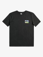 Quiksilver Erkek Beyaz Color Flow Pamuklu Grafik Baskılı T-Shirt Eqyzt07229
