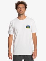 Quiksilver Erkek Beyaz Color Flow Pamuklu Grafik Baskılı T-Shirt Eqyzt07229 - Görsel 3