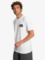 Quiksilver Erkek Beyaz Color Flow Pamuklu Grafik Baskılı T-Shirt Eqyzt07229 - Görsel 4