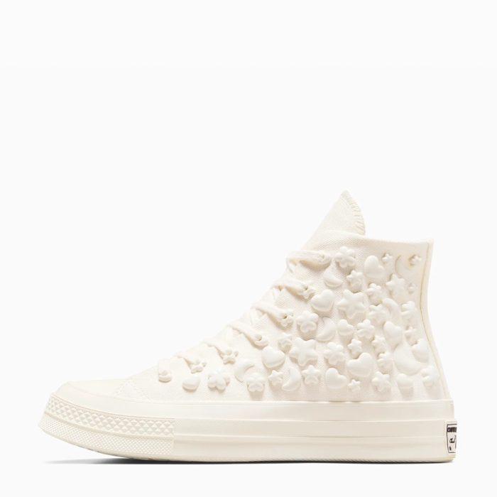 Converse Chuck 70 3D Charms Unisex Krem Sneaker - Görsel 3