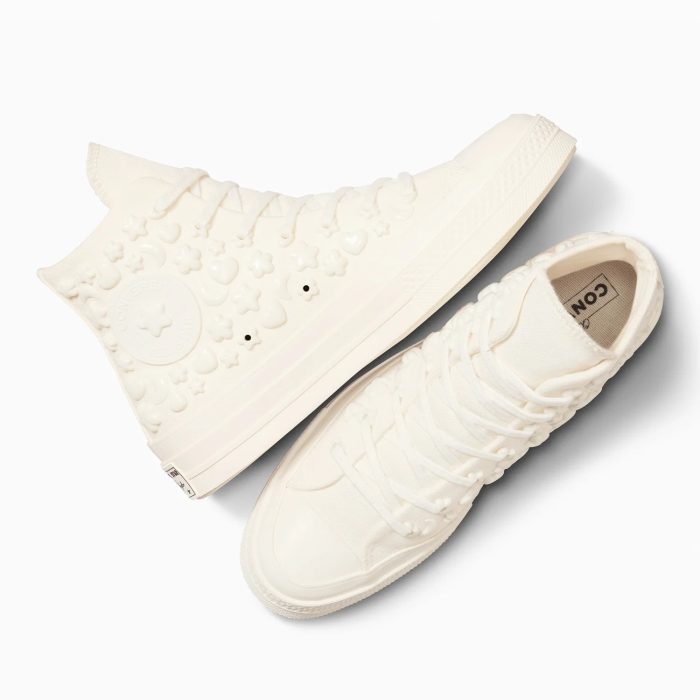 Converse Chuck 70 3D Charms Unisex Krem Sneaker - Görsel 4