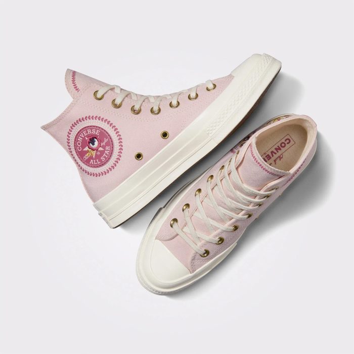 Converse Chuck 70 Kadın Pembe Sneaker - Görsel 4
