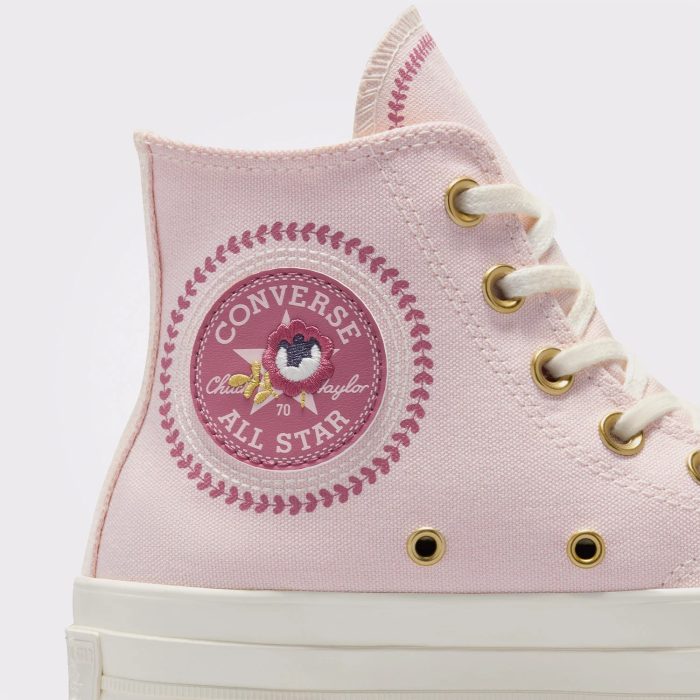 Converse Chuck 70 Kadın Pembe Sneaker - Görsel 5
