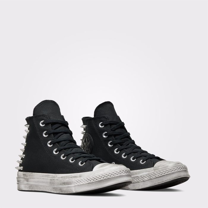Converse Chuck 70 Studded Kadın Siyah Sneaker - Görsel 2