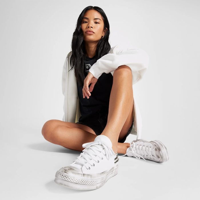 Converse Chuck 70 Studded Unisex Beyaz Sneaker - Görsel 2