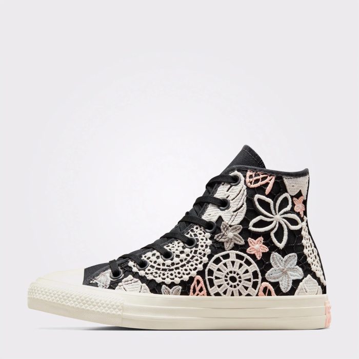 Converse Chuck Taylor All Star Butterflies Unisex Siyah Sneaker - Görsel 3