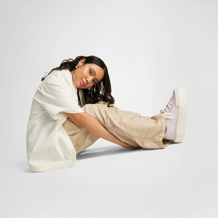 Converse Chuck Taylor All Star Cruise Unisex Lila Sneaker - Görsel 8