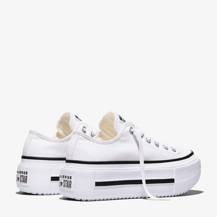 Converse Chuck Taylor All Star Lift Double Stack Unisex Beyaz Sneaker - Görsel 3