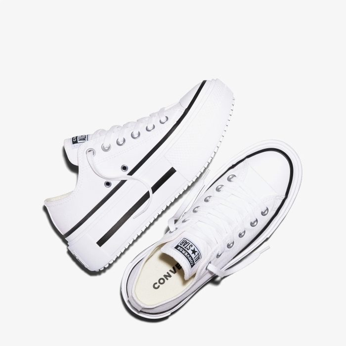 Converse Chuck Taylor All Star Lift Double Stack Unisex Beyaz Sneaker - Görsel 5