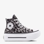 Converse Chuck Taylor All Star Lift Double Stack Unisex Siyah Sneaker