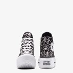 Converse Chuck Taylor All Star Lift Double Stack Unisex Siyah Sneaker - Görsel 3