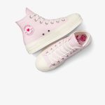 Converse Chuck Taylor All Star Lift Hearts Unisex Pembe Platform Sneaker - Görsel 7