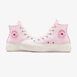 Converse Chuck Taylor All Star Lift Hearts Unisex Pembe Platform Sneaker - Görsel 8