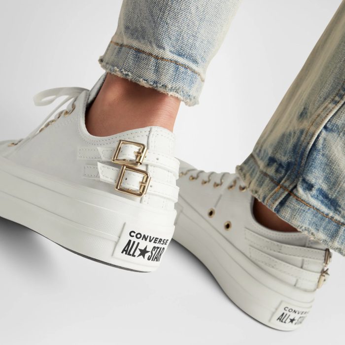 Converse Chuck Taylor All Star Lift Kadın Beyaz Platform - Görsel 2