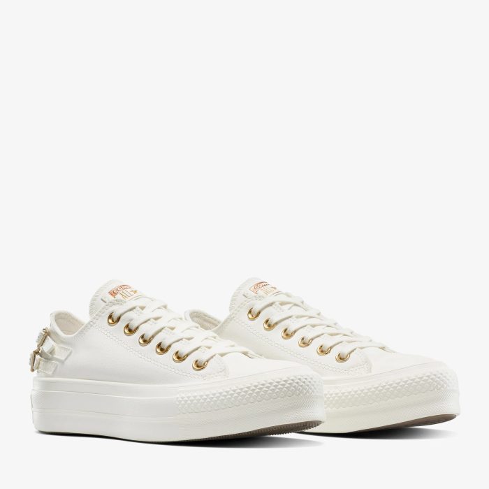 Converse Chuck Taylor All Star Lift Kadın Beyaz Platform - Görsel 3
