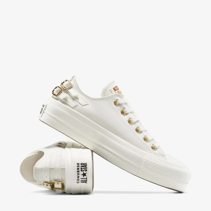 Converse Chuck Taylor All Star Lift Kadın Beyaz Platform - Görsel 6