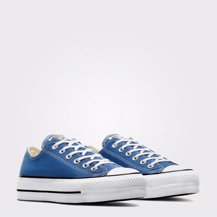 Converse Chuck Taylor All Star Lift Kadın Mavi Platform Sneaker - Görsel 2