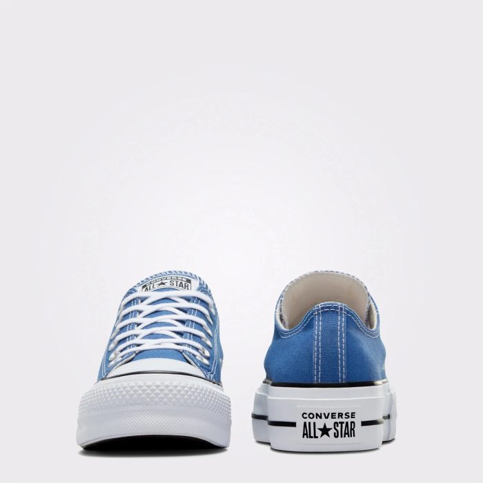 Converse Chuck Taylor All Star Lift Kadın Mavi Platform Sneaker - Görsel 3