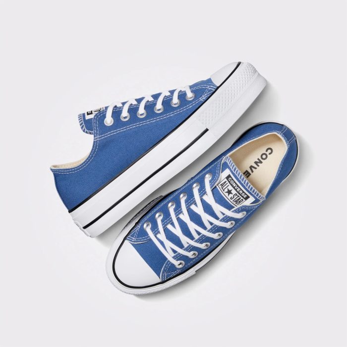 Converse Chuck Taylor All Star Lift Kadın Mavi Platform Sneaker - Görsel 5