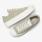 Converse Chuck Taylor All Star Lıft Kadın Yeşil Sneaker - Görsel 5