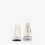 Converse Chuck Taylor All Star Lift Platform Celestial Kadın Krem Sneaker - Görsel 4