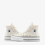 Converse Chuck Taylor All Star Lift Platform Celestial Kadın Krem Sneaker - Görsel 6