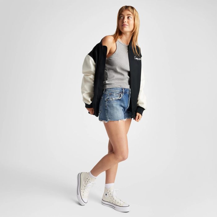 Converse Chuck Taylor All Star Lift Platform Celestial Kadın Krem Sneaker - Görsel 9