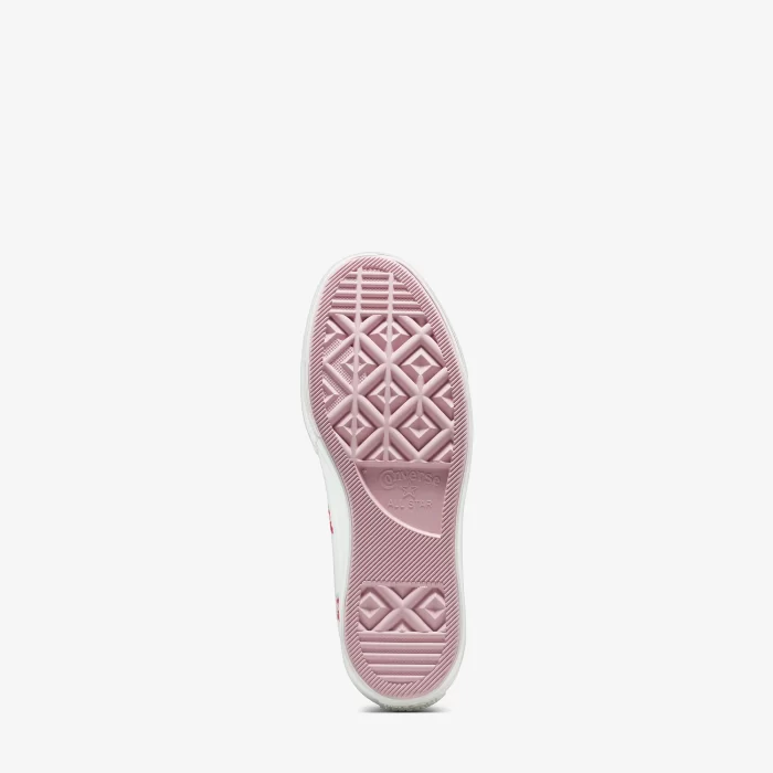 Converse Chuck Taylor All Star Lift Rose Cross Stitch Kadın Beyaz Platform Sneaker - Görsel 6