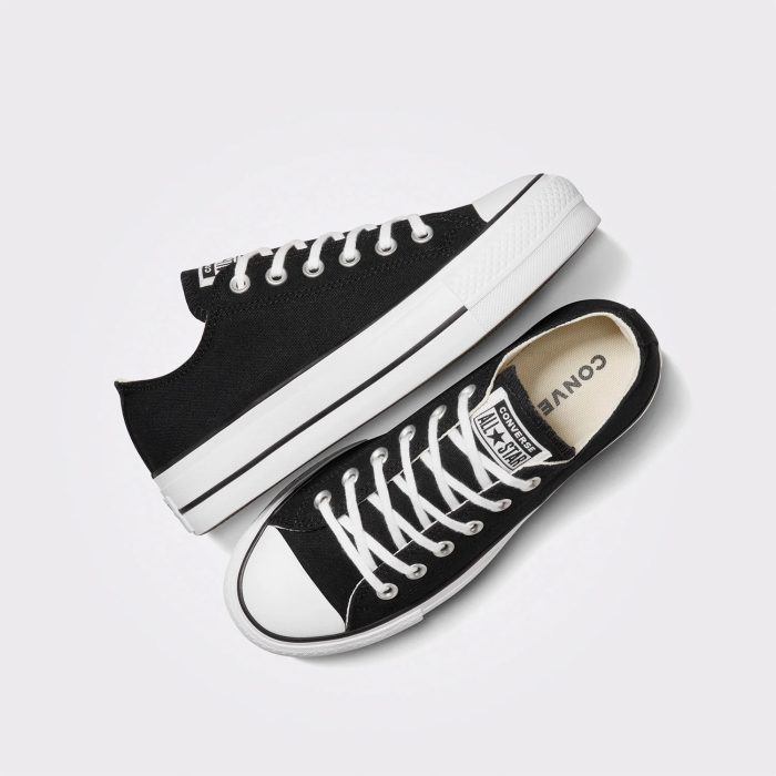 Converse Chuck Taylor All Star Lift Wide Unisex Siyah Sneaker - Görsel 4