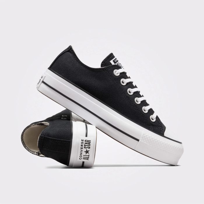 Converse Chuck Taylor All Star Lift Wide Unisex Siyah Sneaker - Görsel 5