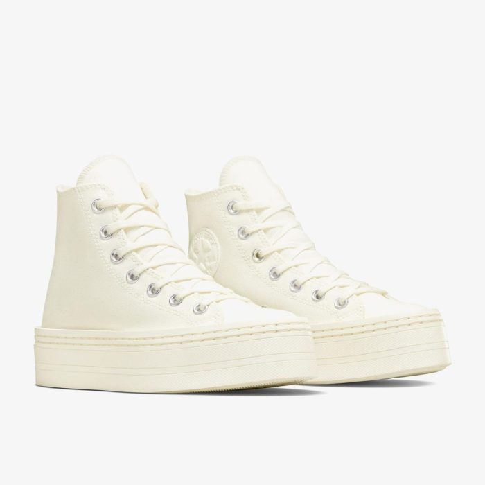 Converse Chuck Taylor All Star Modern Lıft BEJ - Görsel 3