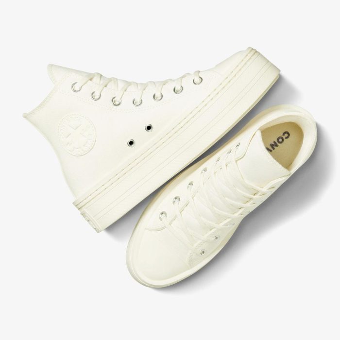 Converse Chuck Taylor All Star Modern Lıft BEJ - Görsel 4