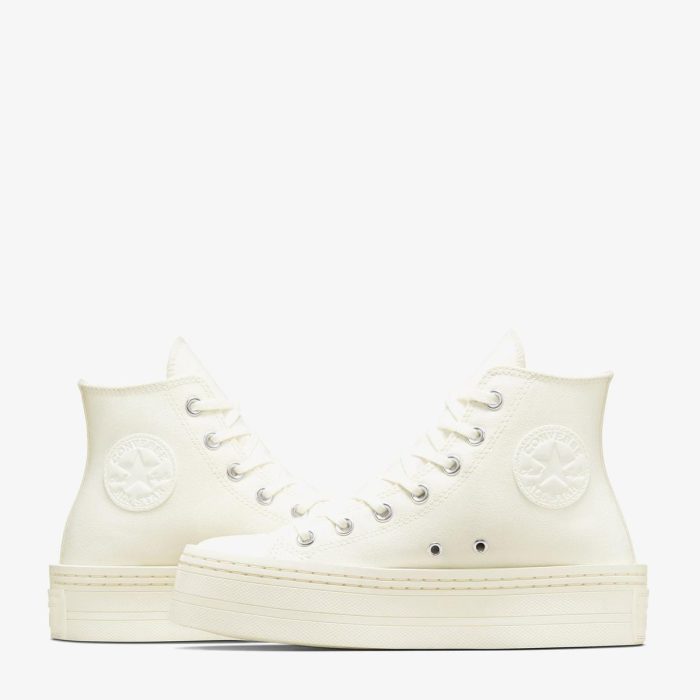Converse Chuck Taylor All Star Modern Lıft BEJ - Görsel 5