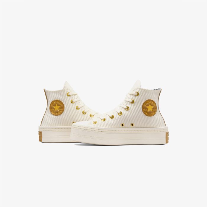 Converse Chuck Taylor All Star Modern Lıft KREM - Görsel 4