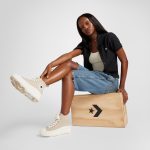 Converse Chuck Taylor All Star Move BEJ/SIYAH - Görsel 4