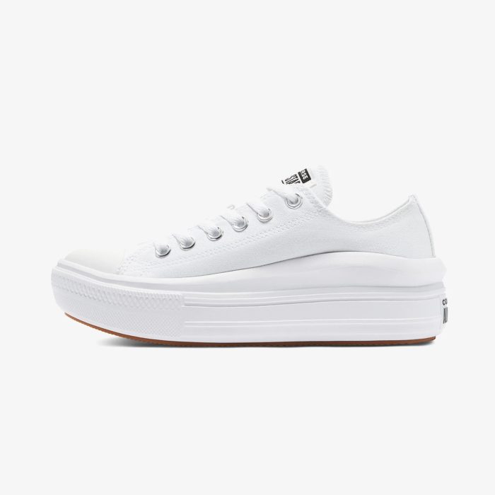 Converse Chuck Taylor All Star Move Kadın Beyaz Sneaker - Görsel 4