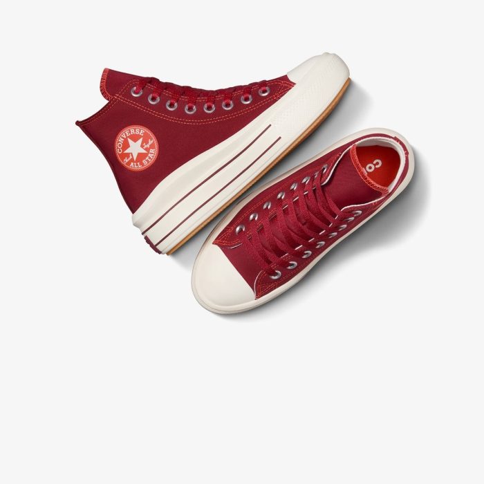 Converse Chuck Taylor All Star Move KIRMIZI - Görsel 2