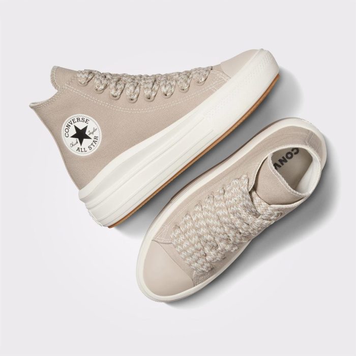 Converse Chuck Taylor All Star Move Vizon/Bej - Görsel 4