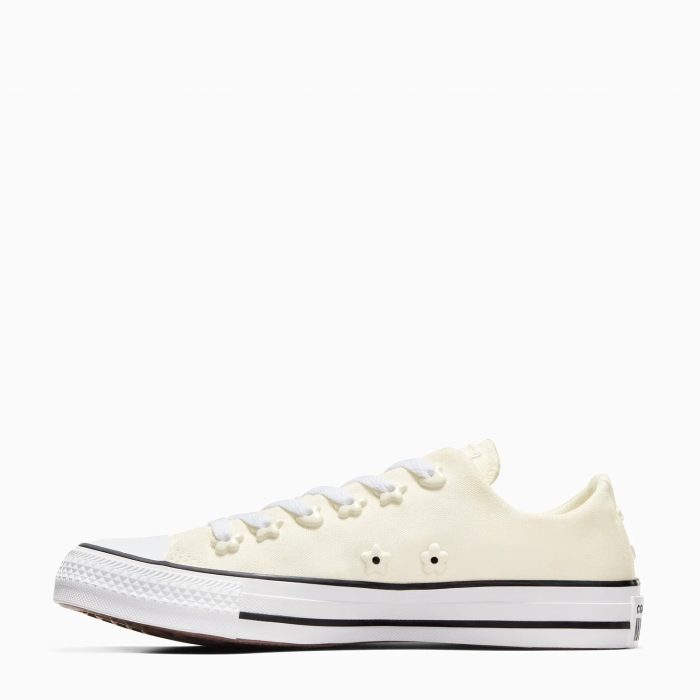 Converse Chuck Taylor All Star Stars Unisex Krem Sneaker - Görsel 3