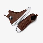 Converse Chuck Taylor All Star Unisex Kahverengi Deri Sneaker - Görsel 3