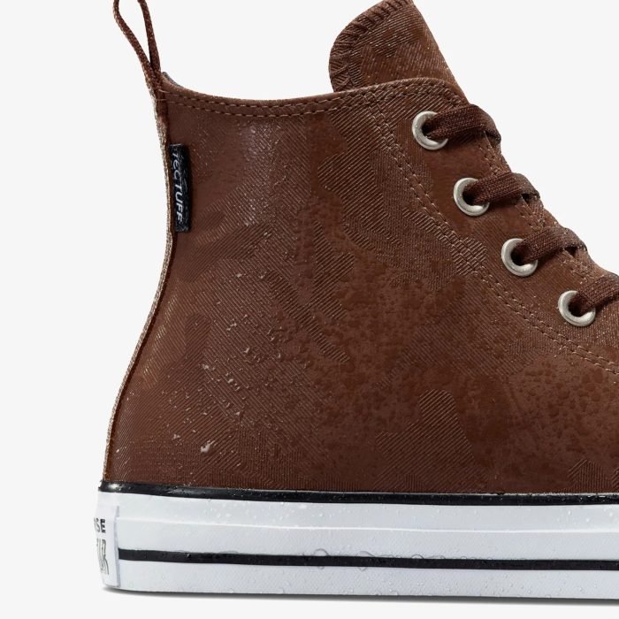 Converse Chuck Taylor All Star Unisex Kahverengi Deri Sneaker - Görsel 6