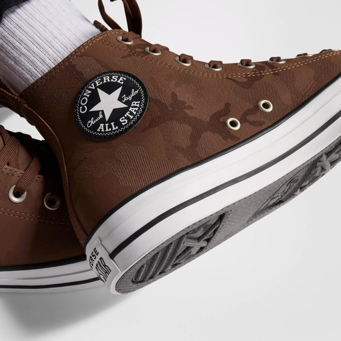 Converse Chuck Taylor All Star Unisex Kahverengi Deri Sneaker - Görsel 7