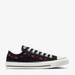 Converse Chuck Taylor All Star Valentine's Day Roses Kadın Siyah Sneaker