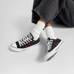 Converse Chuck Taylor All Star Valentine's Day Roses Kadın Siyah Sneaker - Görsel 2