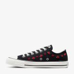 Converse Chuck Taylor All Star Valentine's Day Roses Kadın Siyah Sneaker - Görsel 7