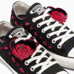 Converse Chuck Taylor All Star Valentine's Day Roses Kadın Siyah Sneaker - Görsel 9
