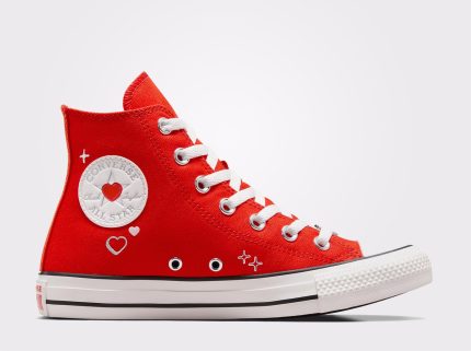 Converse Chuck Taylor All Star Y2K Heart Unisex Kırmızı Sneaker