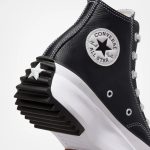 Converse Run Star Hike Foundational Unisex Siyah Deri Platform Sneaker - Görsel 3