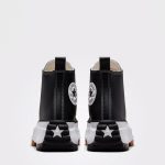 Converse Run Star Hike Foundational Unisex Siyah Deri Platform Sneaker - Görsel 4