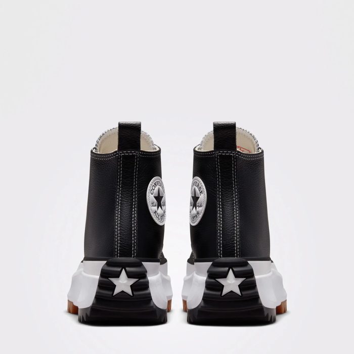 Converse Run Star Hike Foundational Unisex Siyah Deri Platform Sneaker - Görsel 4